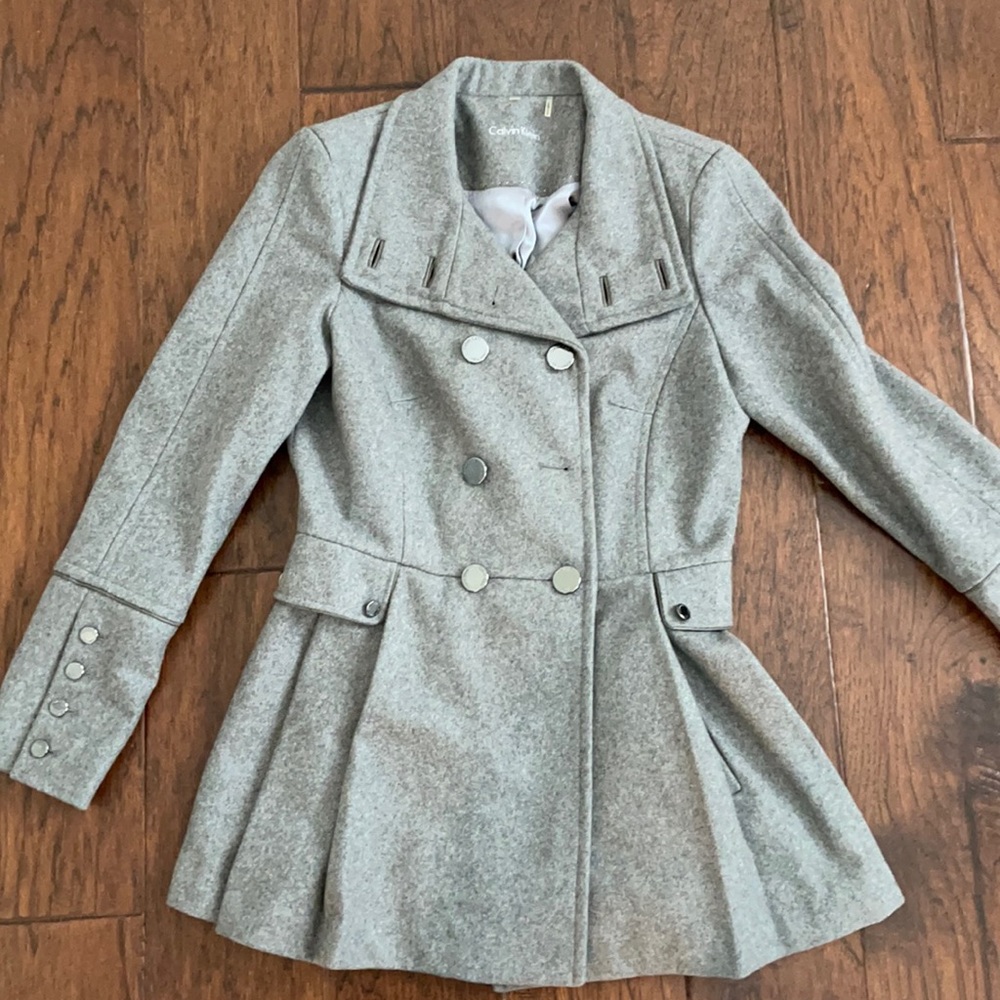 Calvin Klein Gray coat
